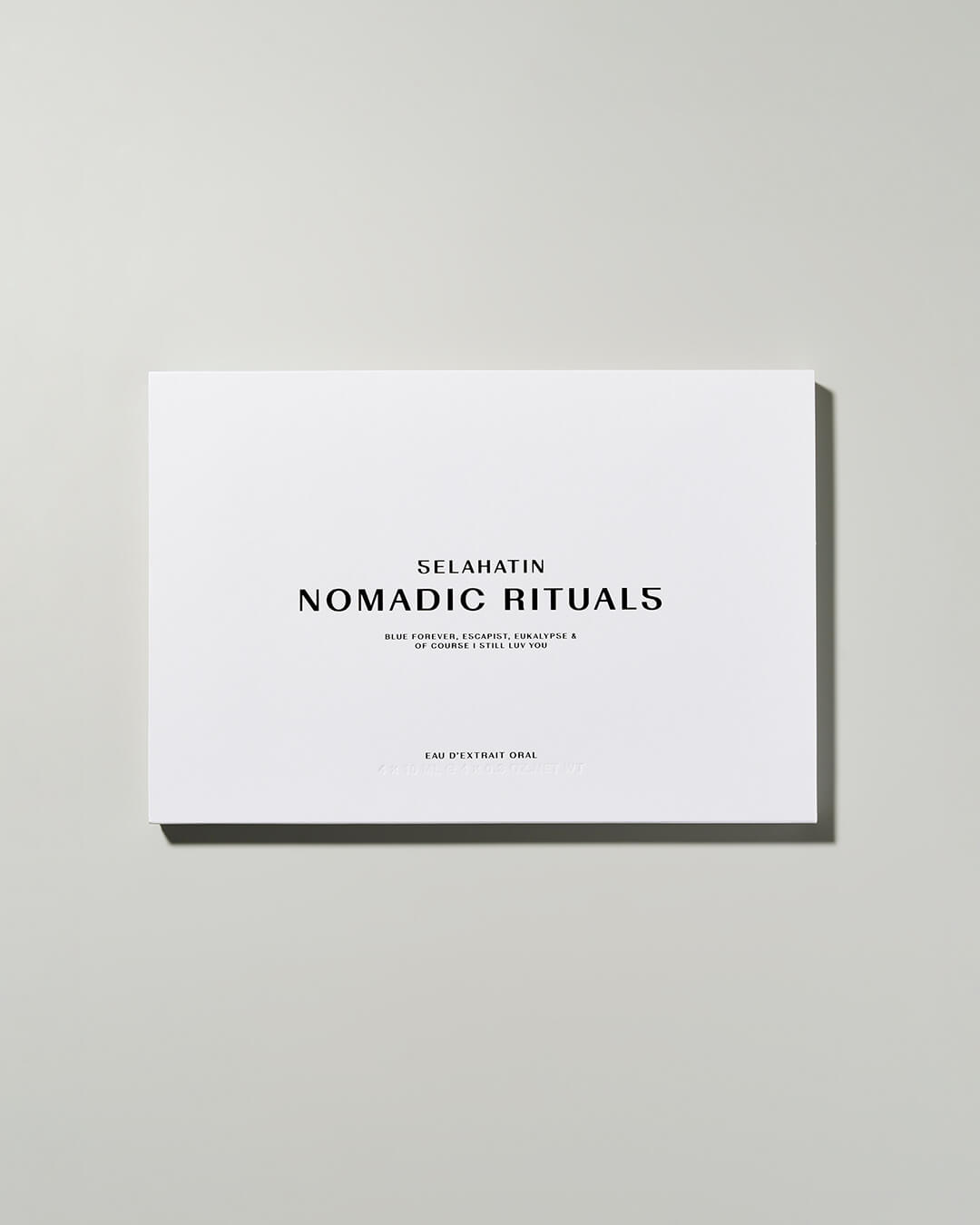 NOMADIC RITUALS - EAU D'EXTRAIT 4x10ML