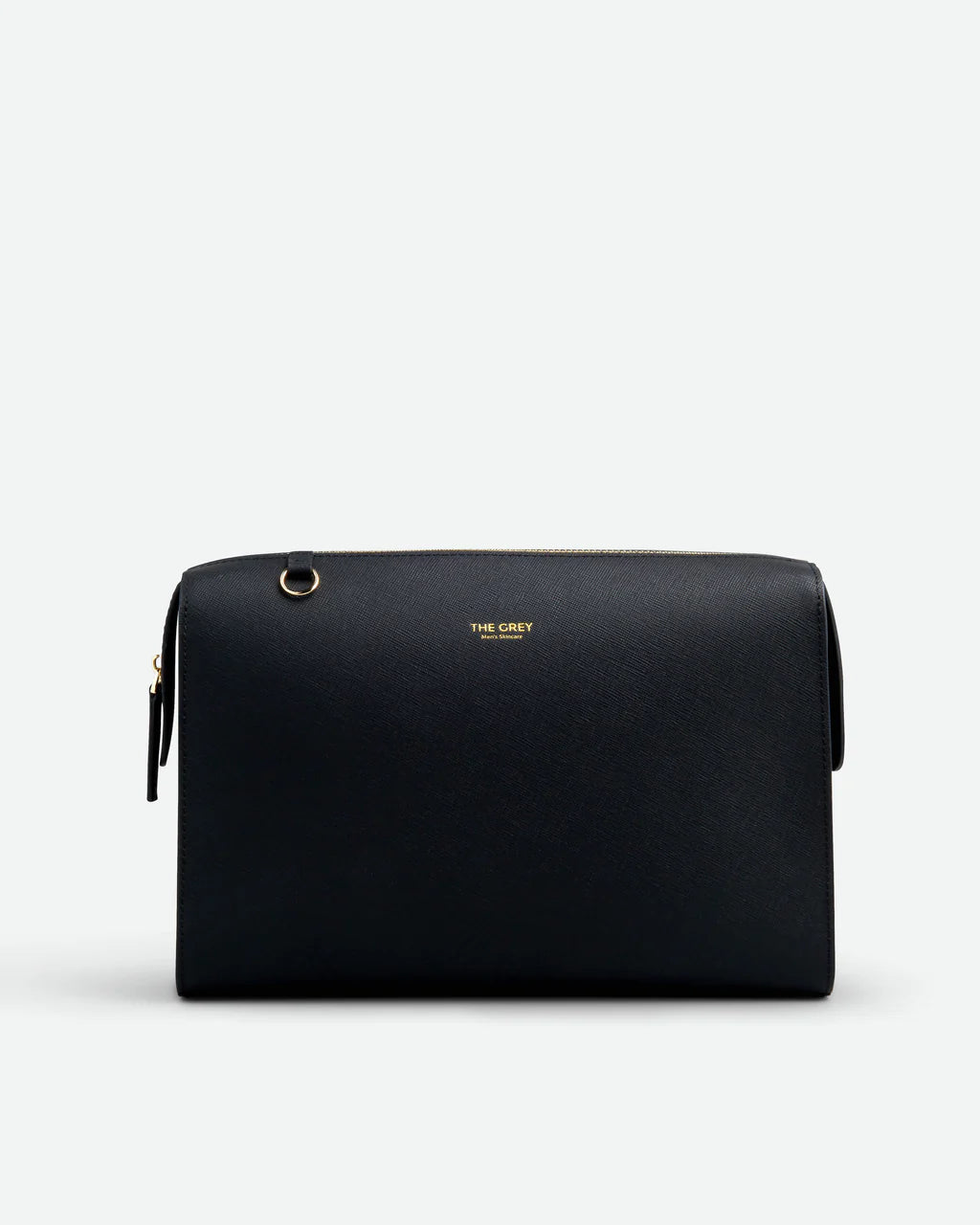 TROUSSE DE TOILETTE EN CUIR SAFFIANO - NOIR